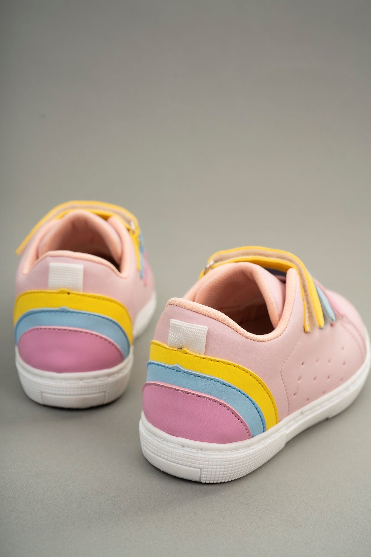 Renkli Cırtlı Çocuk Spor Ayakkabı