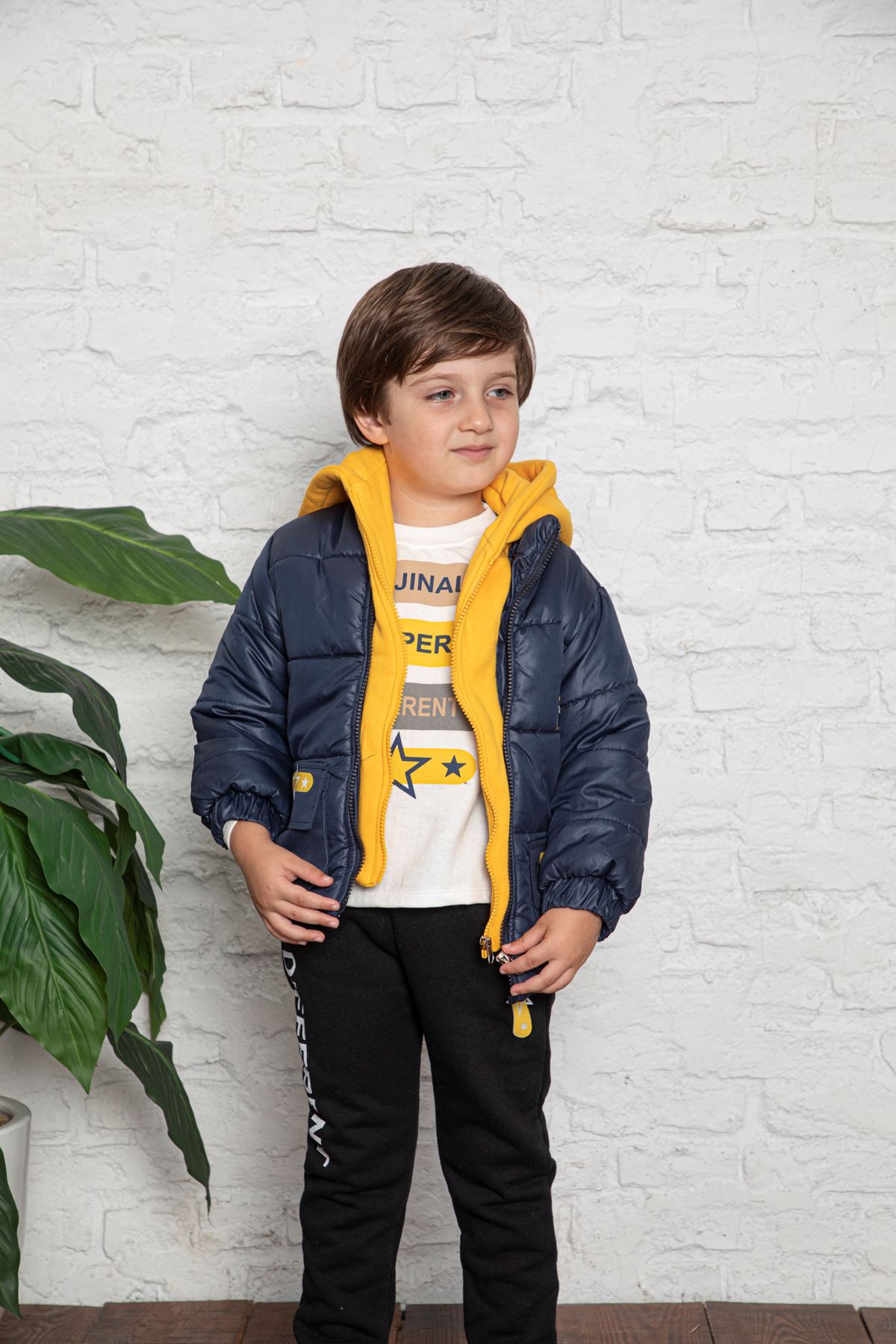 3 Yarn Coat Boys' Suit - Online Giyim ve Ayakkabı Sitesi