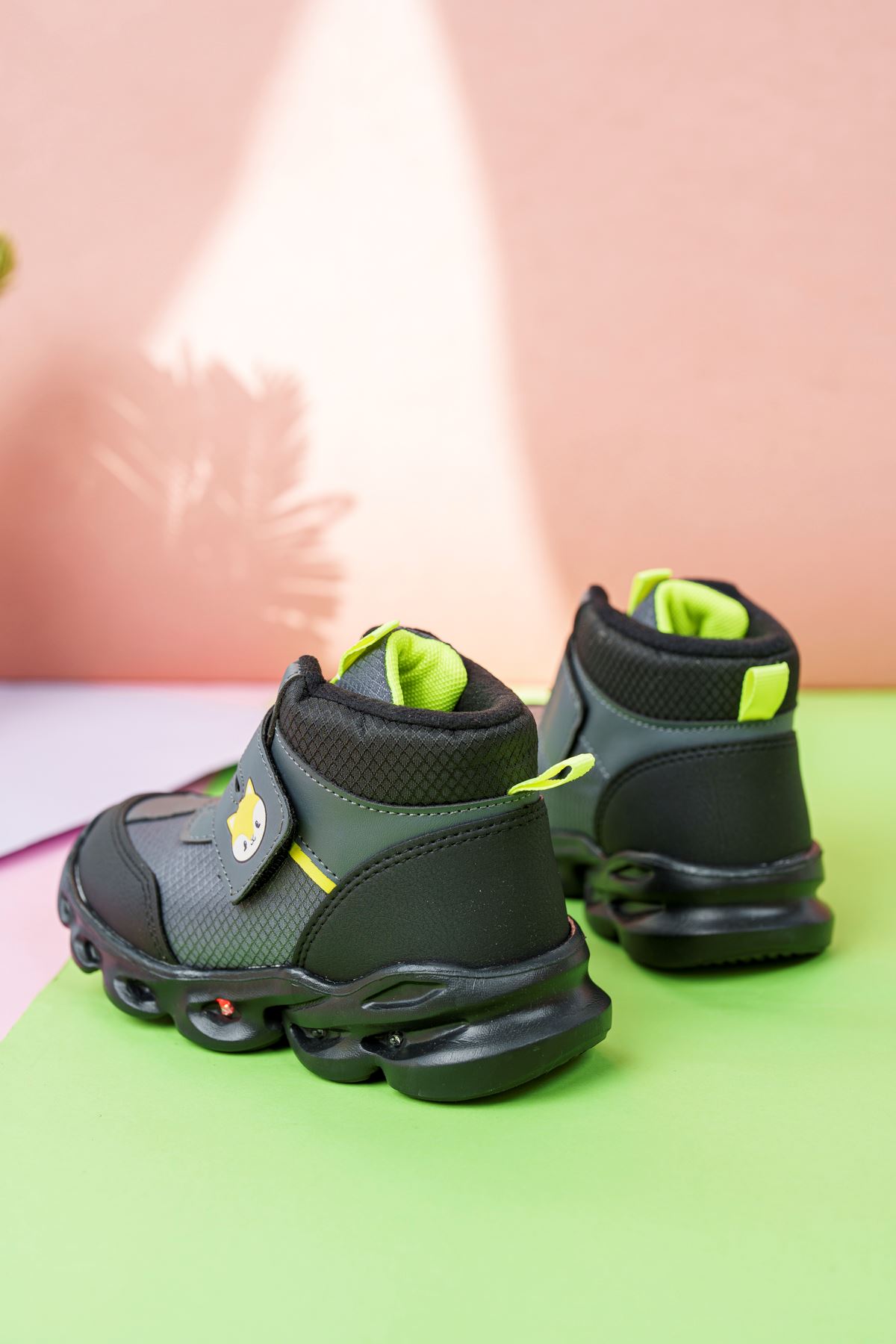 Lighted Smoked Kids Sport Boots