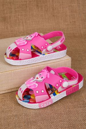 Rabbit Figured Children's Slippers Sandals