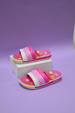 3 Stripe Kids Slippers