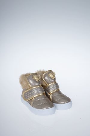 Sheepskin Cırtı Stone Baby Boots