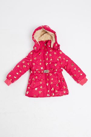 Woolen Leaf Printed Coat