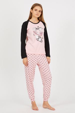 Printed Pajama Set