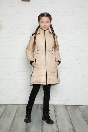 Hooded Fleece Inflatable Coat