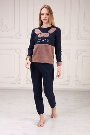 Printed Interlock Pajama Set