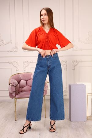 Wide Leg Women's Jeans