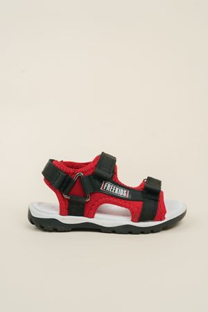 Orthopedic Sole Red Kids Sandals