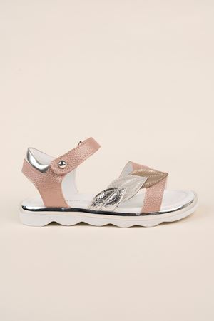 Thermo Sole Leaf Model Powder Girl's Sandals
