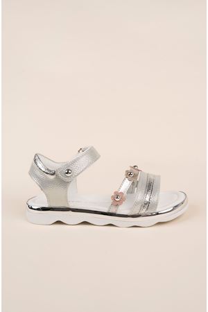 Thermo Sole Daisy Model Silver Girls' Sandals