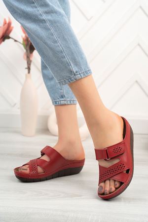 Orthopedic Sole Velcro Women Slippers