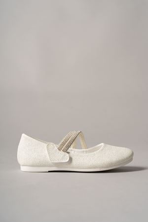 Hearted Mother of Pearl Star Girl's Shoes with Fork Hard Hat