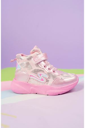 Crocodile Print Powder Kids Sport Boots