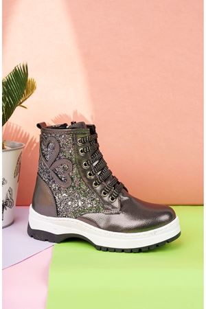 Thermo Sole Heart Model Platinum Children's Boots