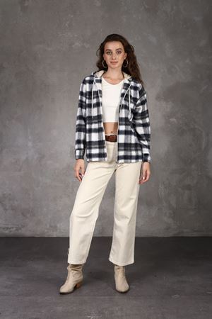 Hooded Plush Women Jacket
