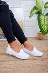White Walking Shoes