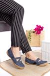 Orthopedic Pet Navy Blue Women's Shoes