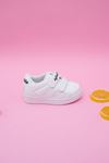 White Side White Stripe Baby Shoes