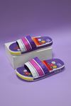 3 Stripe Kids Slippers