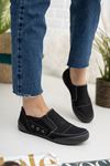 Orthopedic Pad Women's Black Shoes