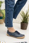 Orthopedic Pad Women's Navy Blue Shoes