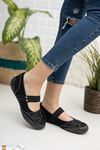 Orthopedic Pad Women's Black Shoes