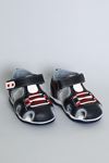 Navy Blue Kids Sandals with Closed Front