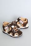 Brown Bebe Sandals with Closed Toe