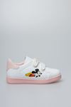 Printed White with Powder Garnish Children's Shoes