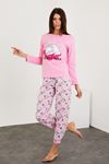 Printed Long Sleeve Pajama Set
