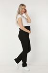 Maternity Linen Pants with Piping