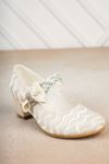 Heeled Waterway Mother of Pearl Shoes
