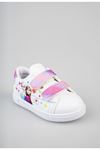 Orthopedic Padded Velcro White Baby Shoes