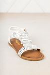 Mother of Pearl Stone Sandals for Girls