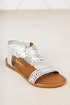 Silver Stone Sandals for Girls