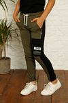 Elastic Tracksuit Pants with Side Cargo Pockets