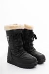 Parachute Model Black Snow Boots