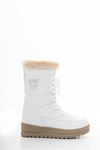 Parachute Model White Snow Boots