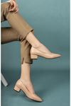 3 Punt Decollete Model Nut Skin Shoes