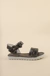 Thermo Sole Single Band Stone Sandals for Girls