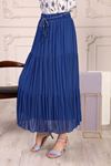 Pleated Chiffon Women's Skirt