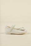 Fiyonklu Beyaz Bebe Ayakkabı