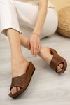 Orthopedic Sole Single Band Laser Women Slippers