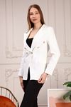 Women's Jacket with Pocket Flap Buttons