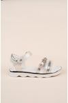 Thermo Sole Daisy Model Mother of Pearl Sandals for Girls