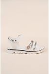 Thermo Sole Daisy Model White Girls' Sandals