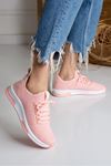 Pink Sneakers with Mesh