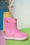 Eva Sole Pink Children's Snow Boots