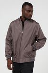 Men's Lined Men's Coat with Elasticized Bottom