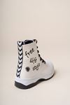 Thermo Sole White Kids Boots